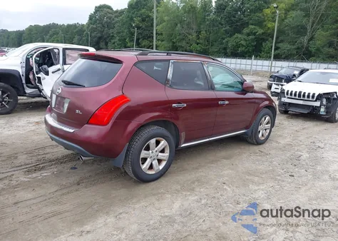 2007 Nissan Murano Sl from USA, damaged, VIN JN8AZ08T37W519953